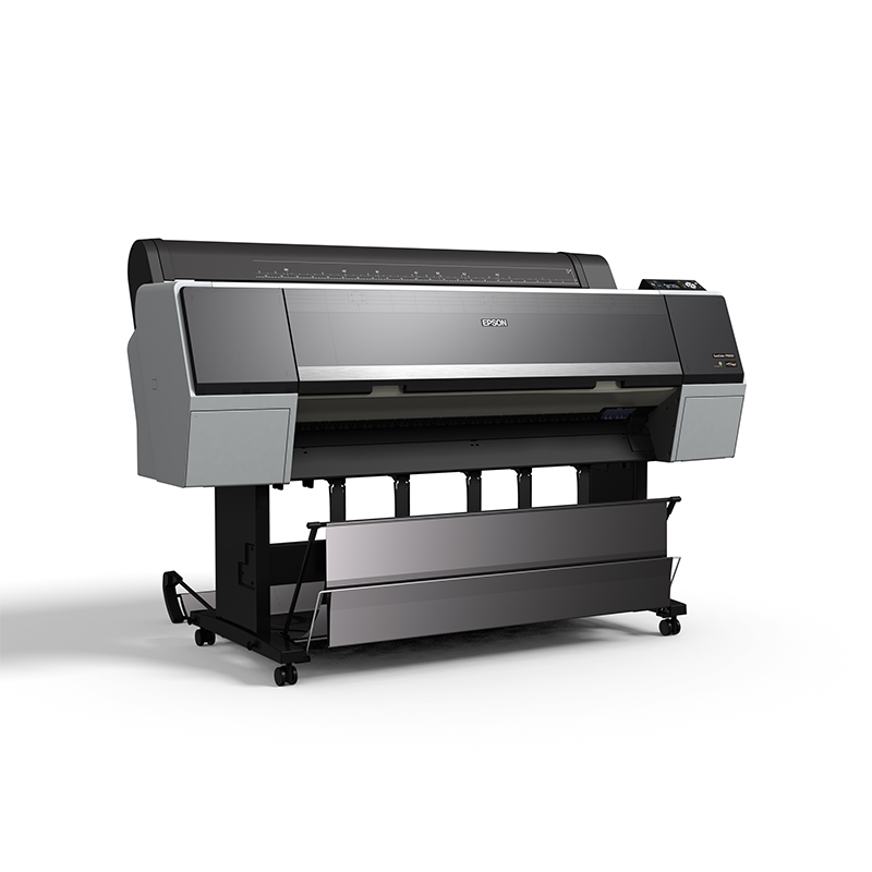 Right Facing SureColor P9000 Dual Roll Printer; North Light Color
