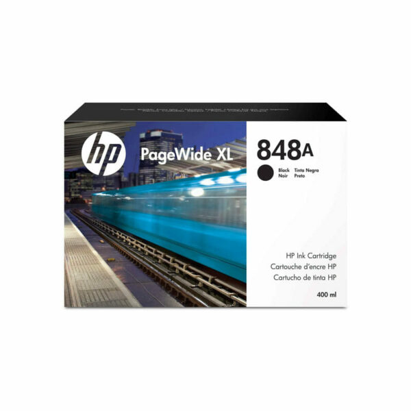 HP PageWide XL 848A Black 400ml Ink Cartridge box