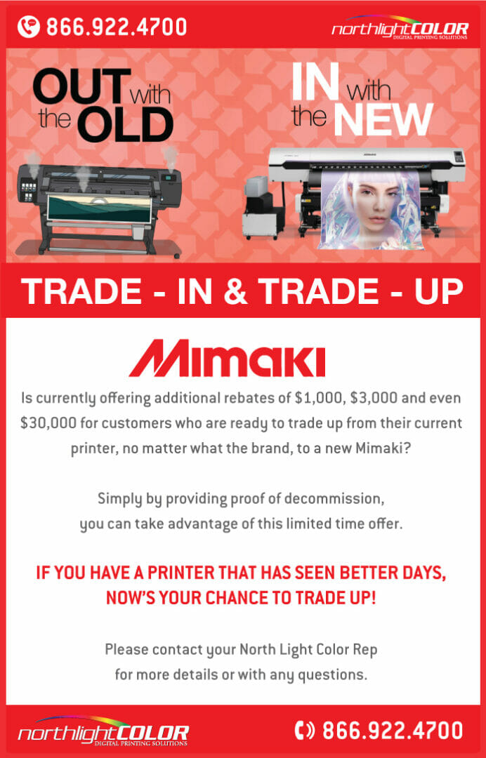 Mimaki Trade In & Trade Up